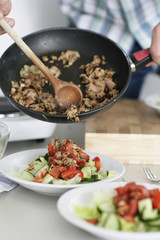 Salat mit Thunfisch