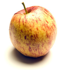 jonagold apple on white background