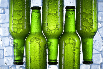 beer in ice