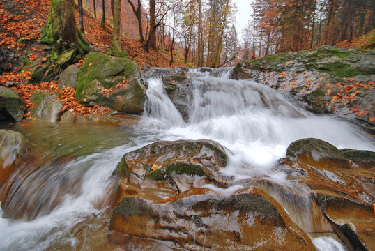 Bieszczady potoki.