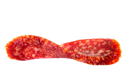 Slice of sausage in infinity form