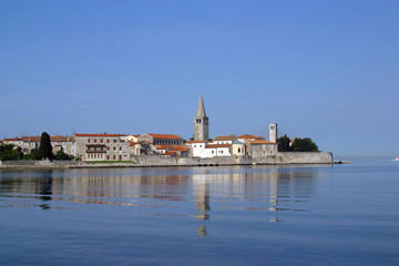 Fototapeta na wymiar Porec, Coastal Town in Croatia