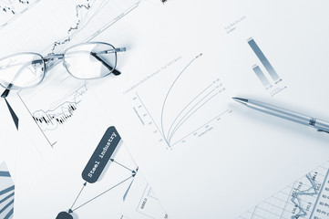 charts and graphs of sales
