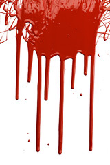 Red Paint Dripping