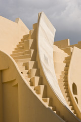 Naklejka premium Jantar Mantar Observatory in Jaipur, Rajasthan, India