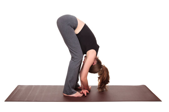 Yoga Poses - Rag Doll Pose Position