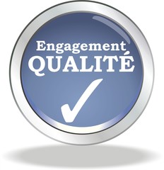 bouton engagement qualité