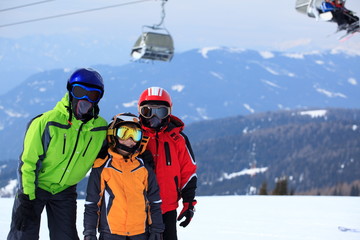 Group of skiers