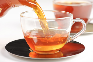 Healthy red bush tea from South Africa