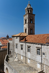Fototapeta na wymiar Clock tower in Dubrovnik