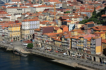 Fototapeta na wymiar Ribeira - Oporto, Portugal