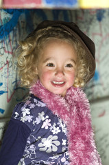Smile from children.