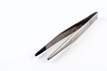 Forcep on White Background