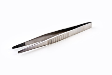 Forcep with White Background
