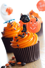 Halloween cupcakes