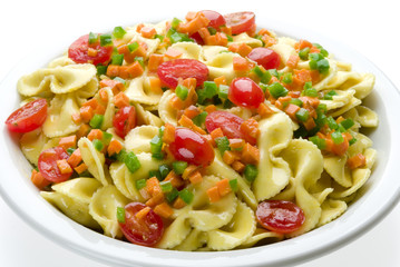 pasta con vegetales