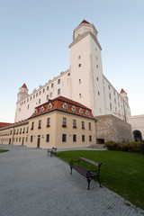 renewed Bratislava castle, Slovakia