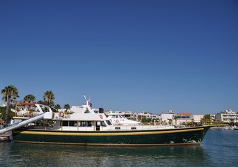 Naklejka premium Yacht