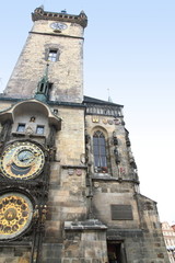 Astronomical clock Old Town Hall Prague Czech Republic
