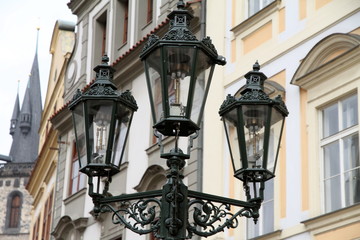 Fototapeta na wymiar Old town square staromestske namesti Prague Czech Republic
