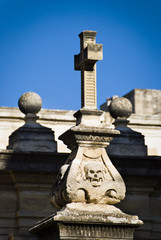 Cross and Skulls