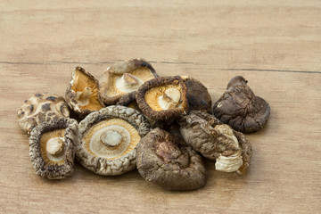 Getrocknete Shiitake