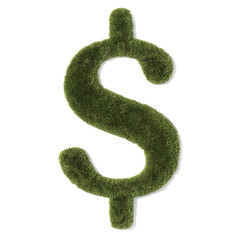 grass font - dollar sign