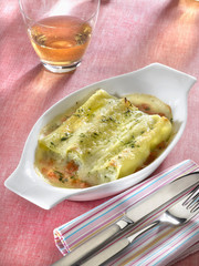 cannelloni farci aux petits légumes