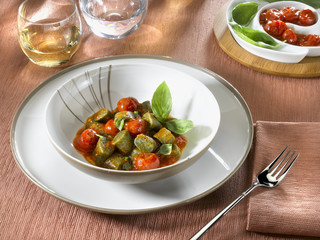 gnocchetti verdi al sugo