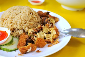 Vegetarian chicken rice