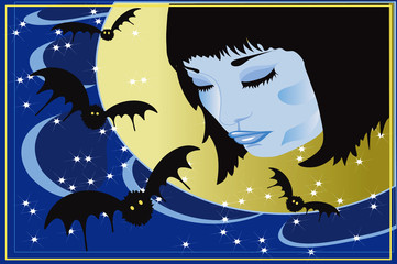 Halloween background.
