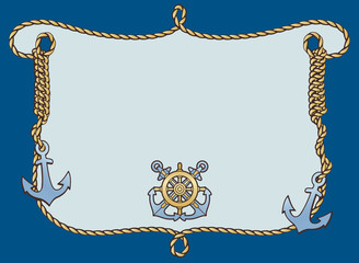 Nautical frame © PrintingSociety