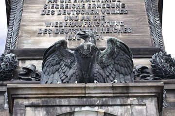 Niederwalddenkmal in Nahaufnahme