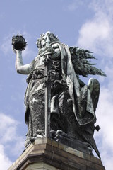 Niederwalddenkmal in Nahaufnahme