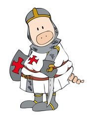 Crusader Pig.