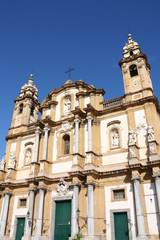 Fototapeta na wymiar Sicily - Dominican church in Palermo