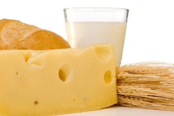 Swiss cheese slice