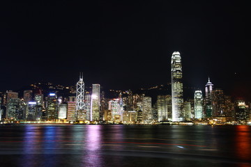 Hong Kong night view