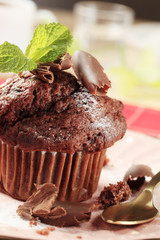 Chocolate muffin