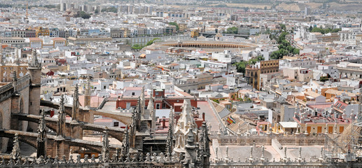 partial view of Seville