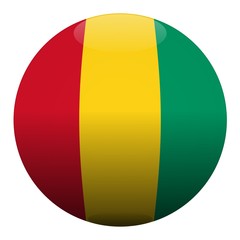 boule guin&eacute;e guinea ball drapeau flag