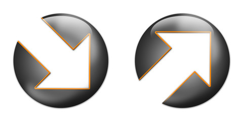 button set wirtschaft, börse, kurse