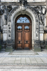 Dresden - old door to Johanneum
