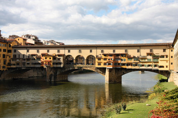 Obraz premium Ponte Vecchio, Florence