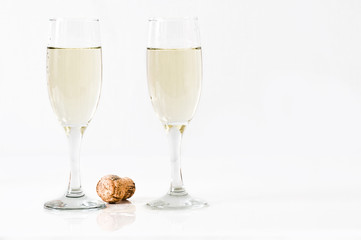 verres de champagne