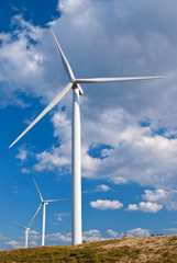 Fototapeta premium Wind turbines