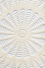 Hand made crocheted doily