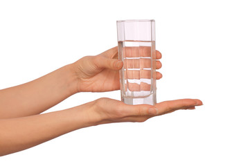 glass with water