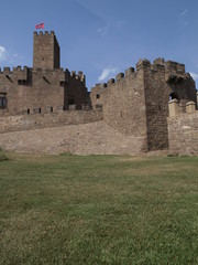 Fototapeta na wymiar Castillo de Javier en Navarra