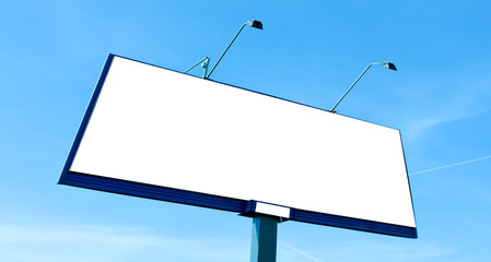 blank big billboard